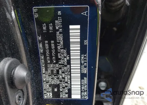 2015 Toyota Highlander Xle V6 from USA, damaged, VIN 5TDJKRFH8FS214398